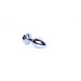 Анальна пробка B - Series HeavyFun Jewellery Silver Plug Disco Flashlight