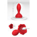 Анальна пробка B - Series Joy Rosenberg Red, 9 Vibration Functions