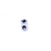 Анальна пробка B - Series HeavyFun Jewellery Silver Plug Disco Flashlight