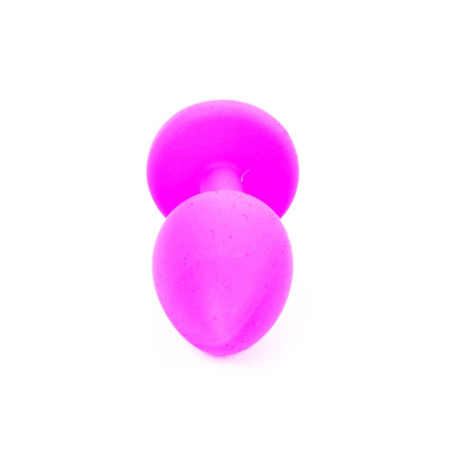 Анальна пробка B - Series HeavyFun Classic Jewellery Silicone Pink Plug, діаметр 2,7 см, довжина 7 см, Blue