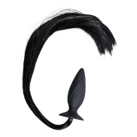 Анальная пробка You2Toys Pony Whip Plug Черная