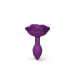 Силиконовая анальная пробка Love To Love OPEN ROSES S SIZE - PURPLE RAIN