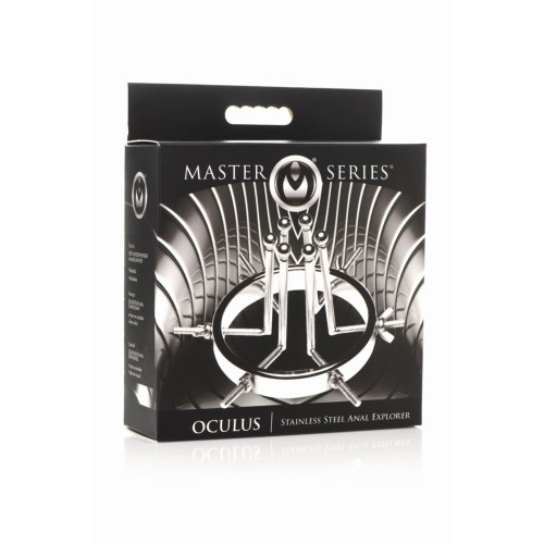 Анальний розширювач Master Series Oculus Stainless Steel Anal Explorer