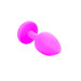 Анальна пробка B - Series HeavyFun Classic Jewellery Silicone Pink Plug, діаметр 2,7 см, довжина 7 см, Blue