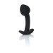 Анальна пробка B - Series HeavyFun Curved Silicone Black Plug S