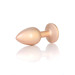 Анальная пробка B - Series HeavyFun Pearl Classic Jewellery Gold Plug Clear S