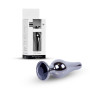 Анальна пробка B - Series HeavyFun Long Jewellery Dark Silver Plug, діаметр 3 см, довжина 9,5 см, Black