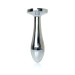 Анальна пробка B - Series HeavyFun Bullet Jewellery Silver Plug, діаметр 2 см, довжина 7,7 см, Clear