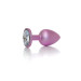 Анальна пробка B - Series HeavyFun Pearl Classic Jewellery Pink Plug Clear L
