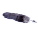 Анальна пробка B - Series HeavyFun Fox Tail , діаметр 2,7 см, довжина 6,5 см, Black