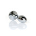 Анальна пробка B - Series HeavyFun Bullet Jewellery Silver Plug, діаметр 2 см, довжина 7,7 см, Clear