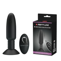 Анальная пробка Pretty Love Beaded for xtra pleasure Plug Черная Анальная пробка Pretty Love Beaded for xtra pleasure Plug Черная