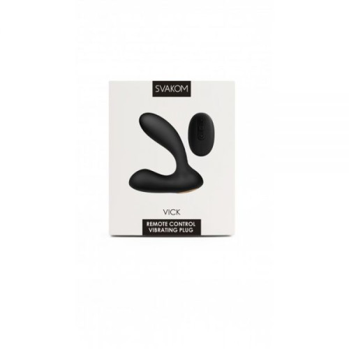 Масажер простати+пульт Svakom Vick Чорний