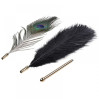 Набор из 2 перышек Lockink Natural Peacock Flirting Feather Tickler