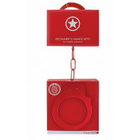Наручники Ouch! Beginner's Handcuffs Metal Red