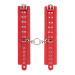 Наручники sLash Leather Rastraints Hand Cuffs, Red