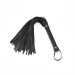 Флоггер Liebe Seele Black Organosilicon Flogger, 44 см, экокожа
