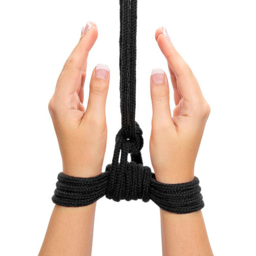 Веревка LoveToy Fetish Bondage Rope Black, 10 м