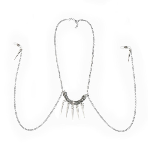 Украшение с цепочками и шипами для сосков Art of Sex – Modesta