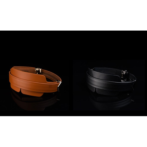 Маска на глаза кожаная Lockink коричневая