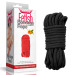 Веревка LoveToy Fetish Bondage Rope Black, 10 м