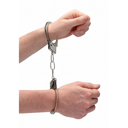 Наручники Ouch! Beginner's Handcuffs Metal Silver