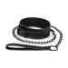 Ошейник с поводком Bedroom Fantasies: Faux Leather Collar & Chain