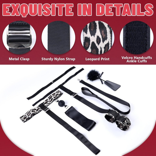 БДСМ-набір LOCKINK YEAHWOW Armbinder Restraint Set Black