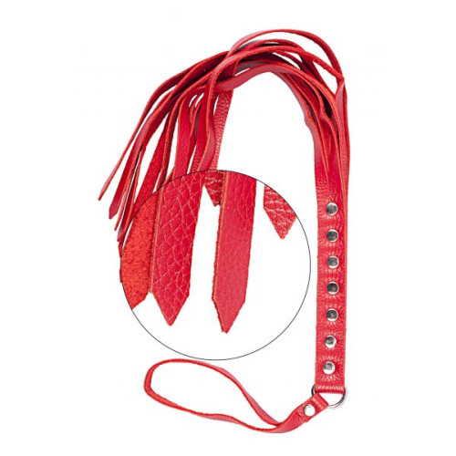 Флогер sLash S&M Fancy Leather Floger, Red