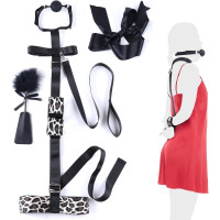 БДСМ-набор LOCKINK YEAHWOW Armbinder Restraint Set Black