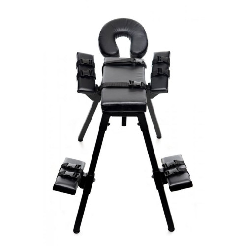 Скамья для экстремального секса с фиксаторами Master Series Extreme Sex Bench