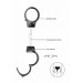 Наручники Ouch! Beginner's Handcuffs Metal Silver