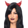 Дьявольские рожки с пайетками Leg Avenue Sequin devil horns