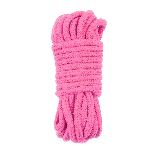 Веревка LoveToy Fetish Bondage Rope Pink, 10 м