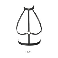 Портупея Bijoux Indiscrets MAZE H Harness Черная Портупея Bijoux Indiscrets MAZE H Harness Черная