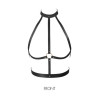 Портупея Bijoux Indiscrets MAZE H Harness Черная