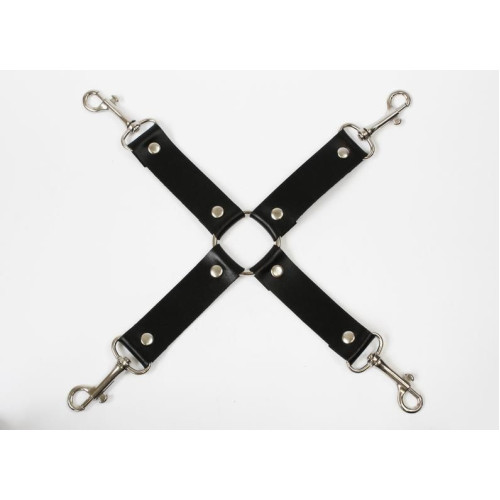 Крестовина из кожи Feral Feelings - 4 Way Connector Черная