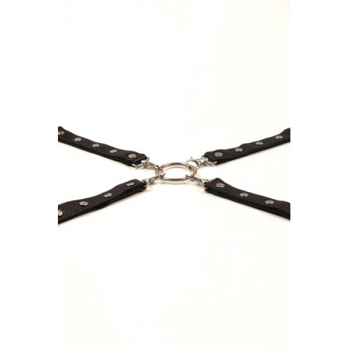 Фиксатор sLash Leather Fixer Large, Black