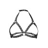 Портупея з металевими шипами Fetish Tentation Sexy Adjustable Chest Harness