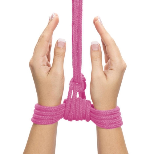 Веревка LoveToy Fetish Bondage Rope Pink, 10 м