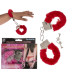 Наручники OOTB Plush Handcuffs With Keys Red