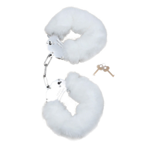 Наручники Fetish B - Series Series Furry Cuffs White