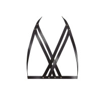 Портупея Bijoux Indiscrets MAZE Halter Bra Harness Черная Портупея Bijoux Indiscrets MAZE Halter Bra Harness Черная
