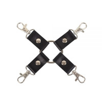 Фиксатор sLash Leather Fixer Slave, Black