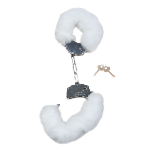 Наручники Fetish B - Series Series Furry Cuffs White