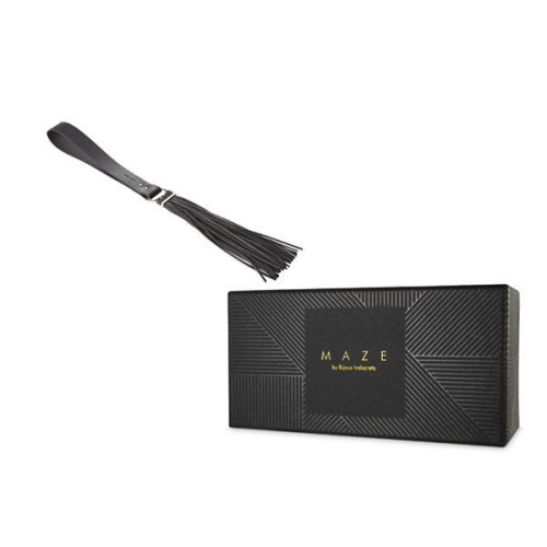Флогер Bijoux Indiscrets MAZE Tassel Flogger Чорний