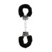 Наручники Ouch! Beginner's Handcuffs Furry Black