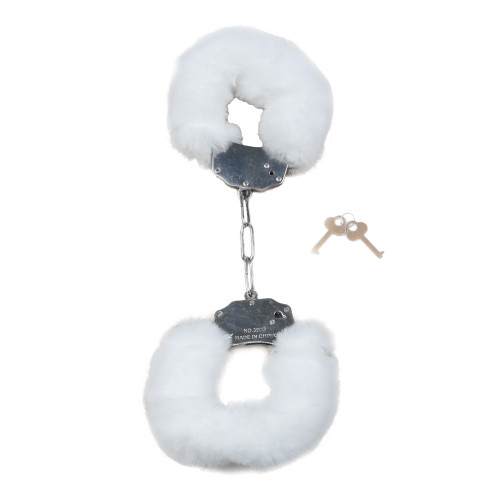 Наручники Fetish B - Series Series Furry Cuffs White
