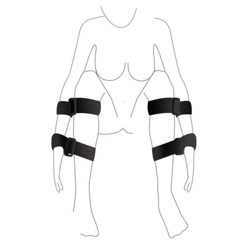 Набор для фиксации Art of Sex BDSM Hands to feet Simple