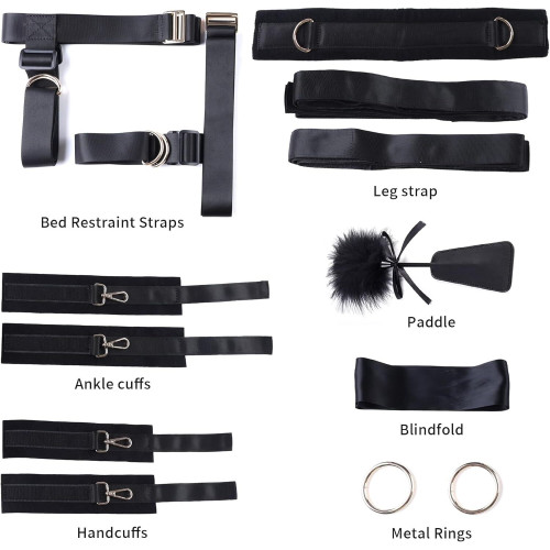 БДСМ-набір LOCKINK YEAHWOW Bed Restraint set
